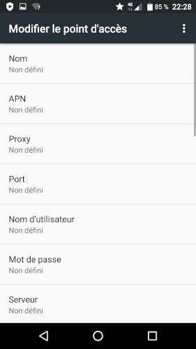 Comment configurer internet avec les données mobiles ?